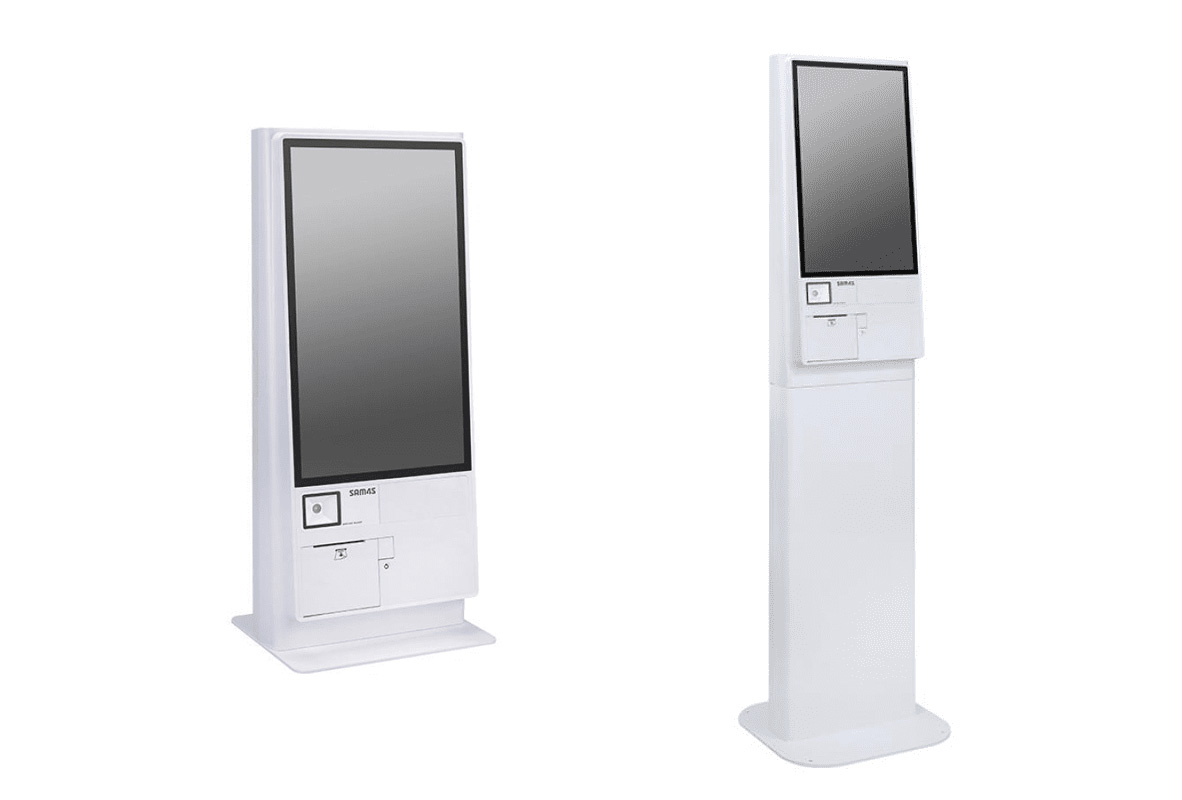 ASTRA self-service kiosks with Sam4s GCube receipt printer support